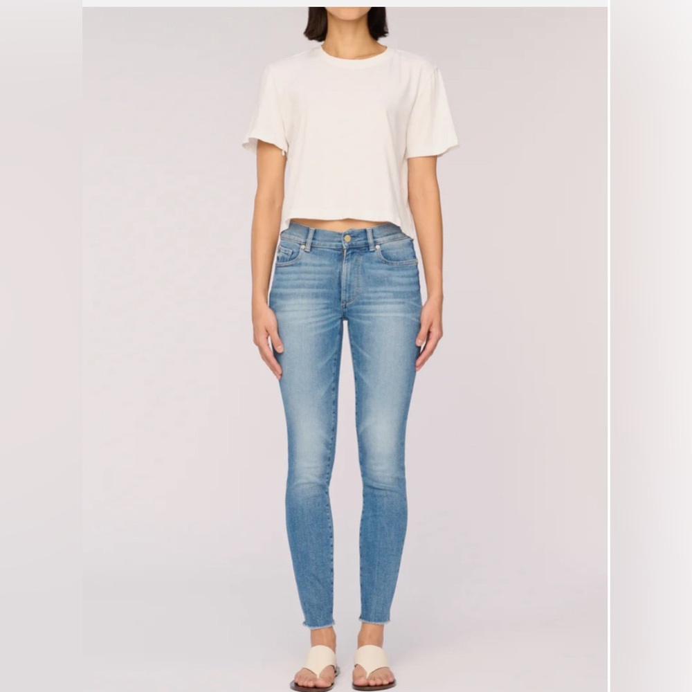 DL1961 Chrissy‎ Ankle Ultra High Rise Instasculpt Skinny Size 29 Seville